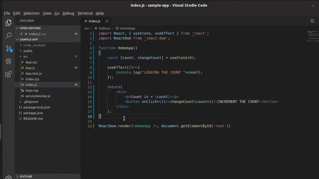 ReactJS16.8 - Effect Hooks Explained | ReactJS Basics Made Easy