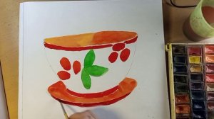 Хохлома  Рисуем вместе