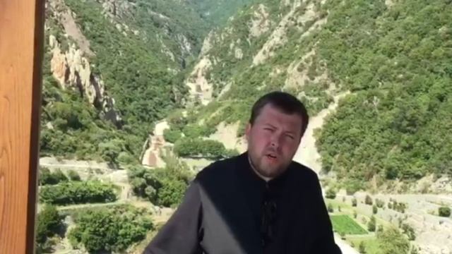 Паломничество на Афон. День 3. Про монастырь Дионисиат смотреть онлайн