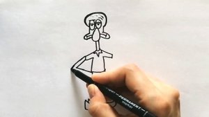 Как нарисовать СКВИДВАРДА / Сквидвард из Спанч Боба / How to draw Squidward