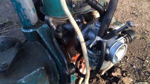 Карбюратор от мопеда Дельта на бензопилу Дружба