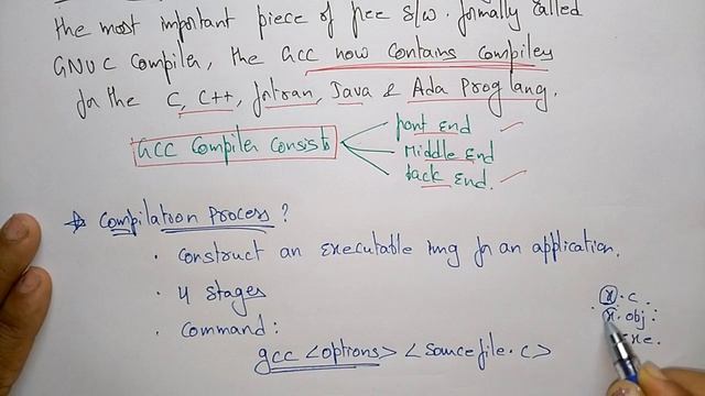 GCC compilation Step by Step explanation | C programming |