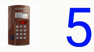 Домофоны. 9 мелодий домофона Cyfral(цифрал) ccd 40 (звуки открытия и ошибки такие же как у ccd 20).