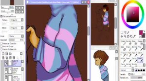 Speedpaint undertale frisk and chara