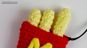 Амигуруми: схема Картошка Фри | Игрушки вязаные крючком