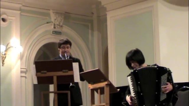 Russian Duo - Accordion and Clarinet - Maria Vlasova and Evgeny Varavko смотреть онлайн