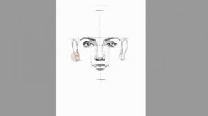 Пропорции лица. Как нарисовать девушку для начинающих