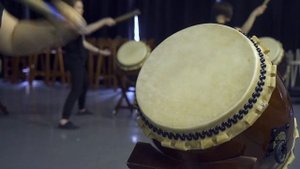 Мастер класс игры на японских барабанах Taiko от Александры Самохиной основателя Taiko in-Spiration