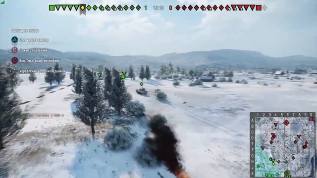 Овощебаза ч 4 Дай Дорогу Дураку World of Tanks PS4 смотреть онлайн