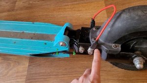 Полноприводный электросамокат на базе Kugoo S3