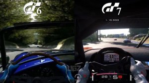 Gran Turismo 7 Vs Gran Turismo 6 Trial Mountain Graphics Comparison (PS5 Vs PS3)