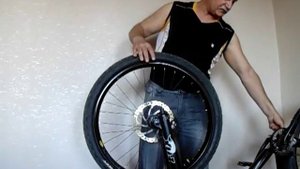 Колесо велосипеда - балансировка.