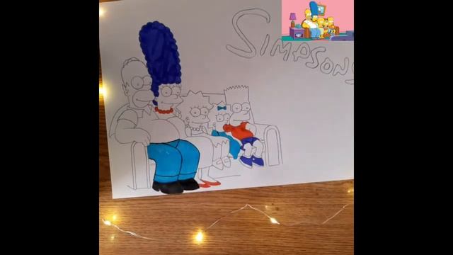 рисую SIMPSONS(СИМПСОНЫ) смотреть онлайн