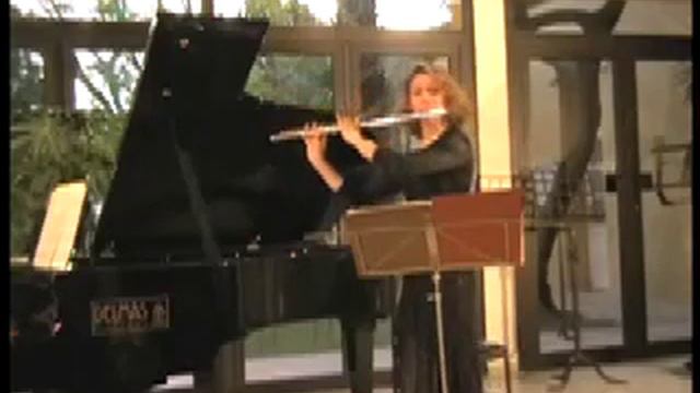 Duo Flute/Piano, Isabelle Ganivet and Damien Luce (Roussel) смотреть онлайн