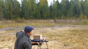 ТR9. Тест патронов 345тк. часть 1. кучность.