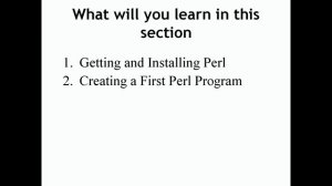 Perl Programming   Introduction to Perl   YouTube