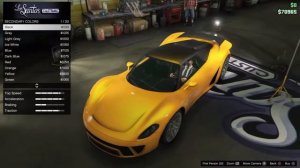 GTA V PFISTER 811 COSTUMIZATION AND REVIEW