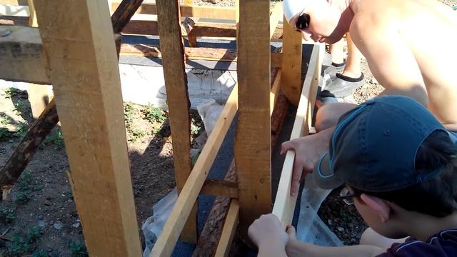 Дом из опилкобетона установка опалубки 20 06 2015 смотреть онлайн