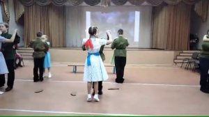 Военный вальс лицей 81 класс 5 м г. Тюмень