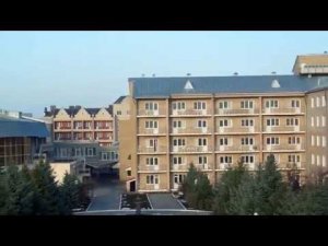 Санаторий Машук Аква-Терм. пос. Иноземцево. Видеообзор территории. Декабрь