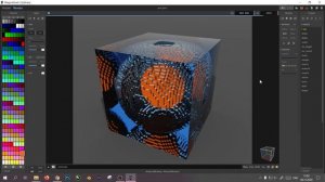 MagicaVoxel для новичков | Установка программы | Интерфейс и инструменты | Создадим sci-fi куб