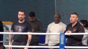 Мастер-класс Майка Тайсона и Кости Цзю. Master class Mike Tyson and Kostya Tszyu.