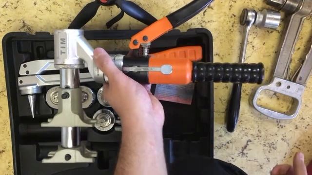 Инструмент гидравлический для PEX труб смотреть онлайн