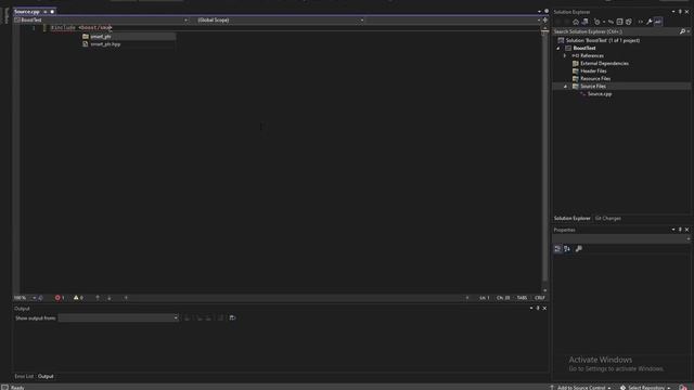 How to add boost library to VS 2022 project смотреть онлайн