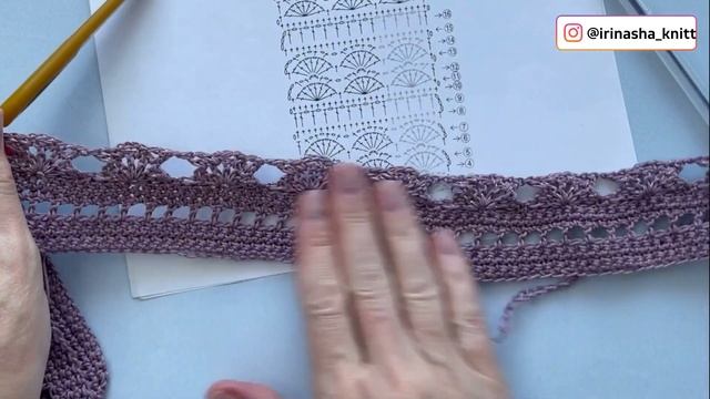 платье крючком 1 часть