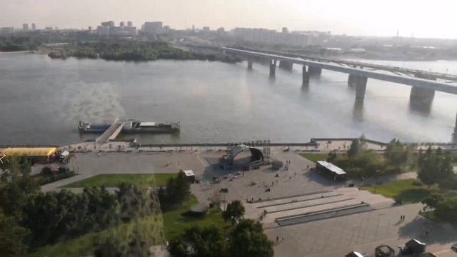 КОЛЕСО ОБОЗРЕНИЯ В НОВОСИБИРСКЕ. САМОЕ БОЛЬШОЕ ЗА УРАЛОМ.