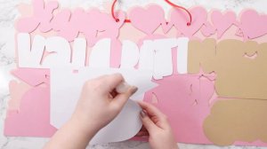 GIANT Valentine's Day Banner ❤️ A Fun Cricut Valentine Project