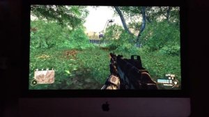 Тест игры Crysis 2 на apple iMac 21,5