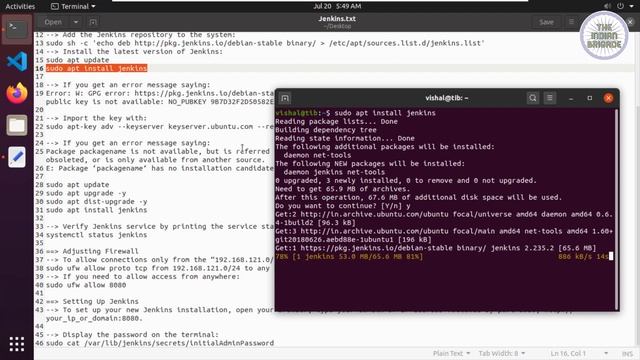 Install Jenkins on Ubuntu Server 20.04 LTS (Focal Fossa) смотреть онлайн