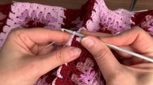 КАК ПРОСТО СОЕДИНИТЬ КВАДРАТЫ В ПРОЦЕССЕ ВЯЗАНИЯ. ВЯЗАНИЕ КРЮЧКОМ. БАБУШКИН КВАДРАТ