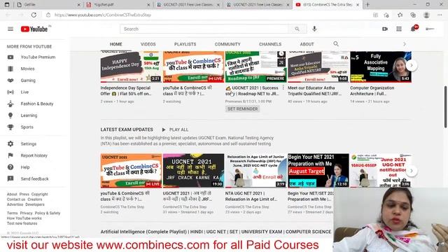 Why Online Class Program? | youTube & Paid class में क्या है फर्क ? | UGC NET JRF | Rashmi Ma'am