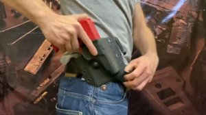 EDC Customs | Поясная кобура для пистолета СР-1 из кайдекса