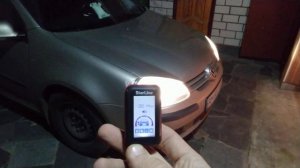 Демонстрация работы автозапуска StarLine E96 ВТ 2CAN+2LIN ECO на VW Golf 5