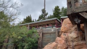 Disneyland Railroad #5 Ward Kimball and Holiday Green Train