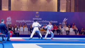 Shahmalarani Chandran Vs Junna Tsukii | Malaysia Vs Philippines | -50kg Karate Finals Sea Games 202