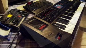 Roland FA-06 - Mr. Roland Enjoys the Day out