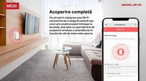 #DescoperaMercusys | ME20: Range Extender Wi-Fi AC750