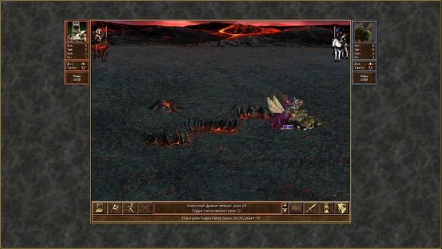 Герои 3 | Cказочный дракон против существ 7 уровня (без магии) смотреть онлайн