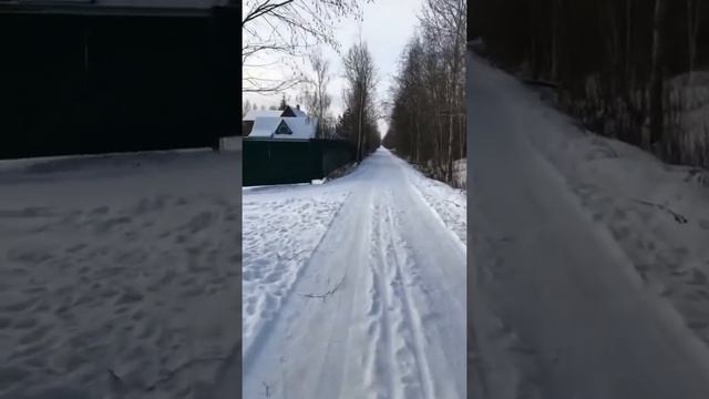 Божественный хруст снега под ногами ❄️