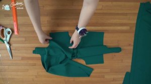 Урок 9 Соединение кокетки с деталями переда и спинки