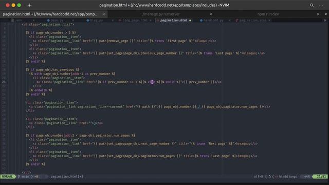 ЛУЧШАЯ ПАГИНАЦИЯ (постраничная навигация) Django / Wagtail | Django pagination | Делаю себе сайт #1