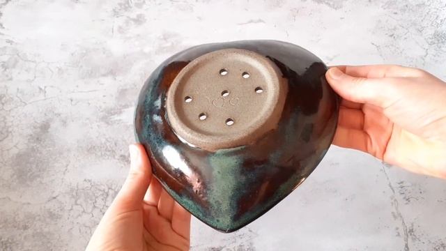 Цветочный горшок с отверстиями - Каменная керамика смотреть онлайн