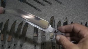 Обзор клинков для ножей в ассортименте