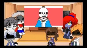 ¡¡Реакция!! Undertale  на МЕМЕ про Санса + Сюжет