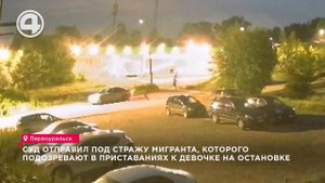 Суд отправил под стражу мигранта, которого подозревают в приставаниях к девочке на остановке