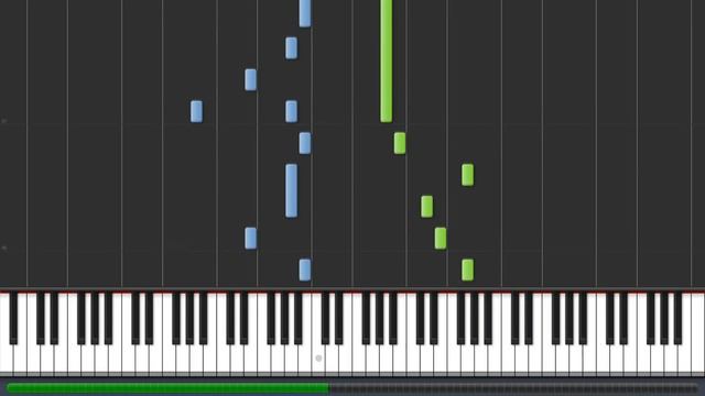 Carter Burwell - Bella's Lullaby 50% speed piano tutorial смотреть онлайн